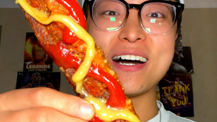 Malam ini bingung mau makan apa! Lihat Leo makan daging perut babi kulit kriuk! Hot pot instan! Ceke