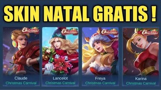 AMBIL SEKARANG! SKIN NATAL GRATIS - MOBILE LEGENDS