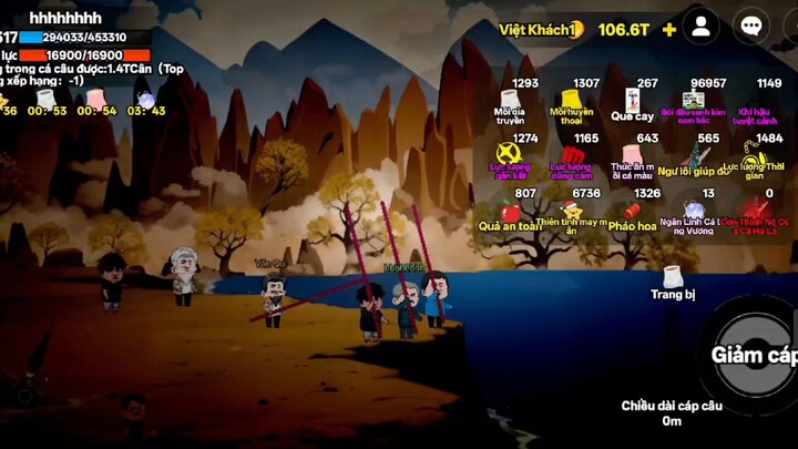 #buildagamecaucavancan câu cá nóc cự thú