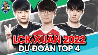 LCK | Dự Đoán Top 4 LCK Mùa Xuân 2022 - Ai Sẽ Vô Địch? | MGN