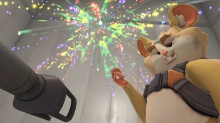 Bagaimana rasanya membuka bola hamster menggunakan close-up hero lain? (Langsung gelap deh!)