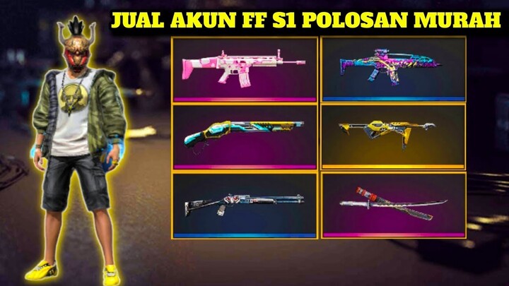 JUAL AKUN FREE FIRE TERMURAH! AKUN OLD SEMURAH INI? WOW WAJIB BELI!!!