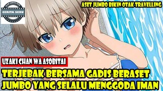 TERJEBAK BERSAMA GADIS BERASET JUMBO YANG SELALU MENGGODA IMAN