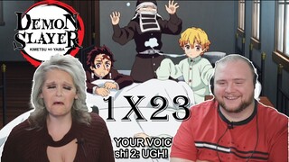 DEMON SLAYER: KIMETSU NO YAIBA 1x23 REACTION | Hashira Meeting