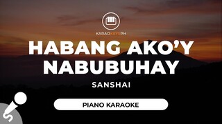 Habang Ako'y Nabubuhay - Sanshai (Piano Karaoke)