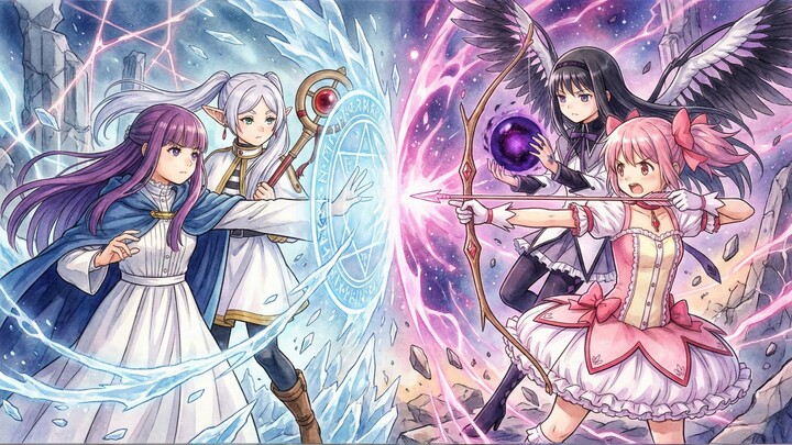 [Fan-Made AI Animation] Prologue - Filon vs. Madoka Kaname