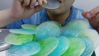 Eating Some Fruit-Flavored Ice ASMR