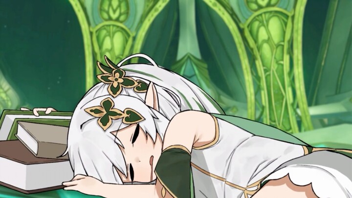 Nashida ini tertidur, tidak sebaik kita... [Genshin Impact Fanfiction]