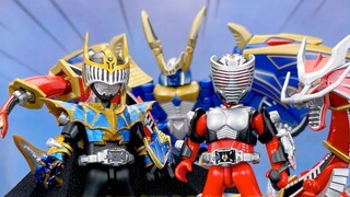 Standard with Musou Dragon? All are heavyweights! Bruco building blocks crowd star version of Kamen 