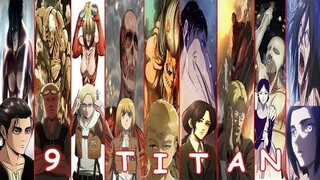 INILAH! 9 TITAN SHIFTER DENGAN PEWARISNYA! & KEKUATANNYA! [LENGKAP]