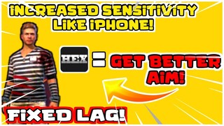 Free Fire 1.52.3 / 1.52.4 lag Fix 1gb ram How to Increased Sensitivity like iPhone With Hex Editor