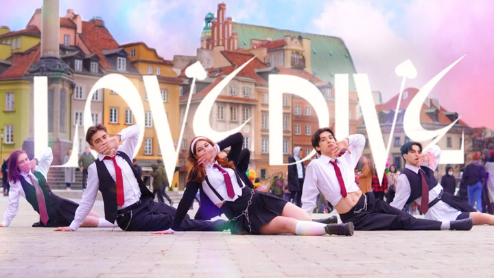 [Quảng trường, LOVE DIVE tuổi trẻ trái mùa][4K] IVE ’LOVE DIVE’ Nhảy lại bởi Majesty Team, FENGX &