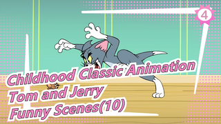 [Childhood classic animation: Tom and Jerry] Funny Scenes(10)_4