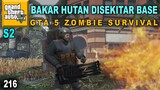 KERJA BAKTI BERESIN BASE BARU - GTA 5 ZOMBIE SURVIVAL INDONESIA #216