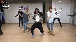 bts silver spoon dance practise