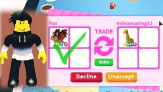 What people trade for neon bat dragon | Roblox Adoptme