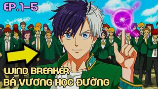 " Bá Vương Học Đường " Wind Breaker Tập 1-5 | Review Phim Anime Hay