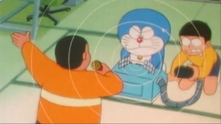 Doraemon Jadul Bahasa Indonesia - "Tangan Kepiting Mekanik" & "Mesin Suara Pengusir Tikus"