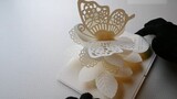 [Pop-up Book Display] Butterfly rotating pop-up card