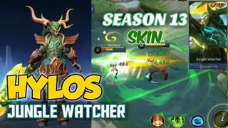 SEASON 13 SKIN - HYLOS JUNGLE WATCHER | MOBILE LEGENDS