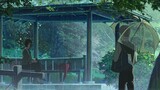 【Ấm áp và chữa lành】Khu vườn của ngôn từ và lá cây-Bản đạp mưa của Makoto Shinkai