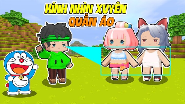 CHẾ TẠO KÍNH NHÌN XUYÊN QUẦN ÁO TROLL KAIRON VÀ TIMMY*KÍNH CỦA DORAEMON