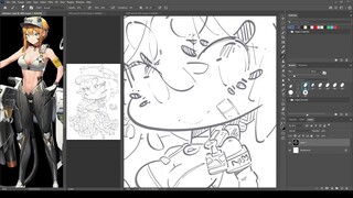 1497 - Maxwell / Nikke Goddess of Victory / #Nikke / Drawing Process 2.5-4