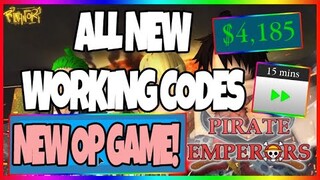 ALL *2* NEW CODES IN PIRATE EMPERORS (ROBLOX) [AUGUST-11-2020] *NEW ONE PIECE ROBLOX GAME*