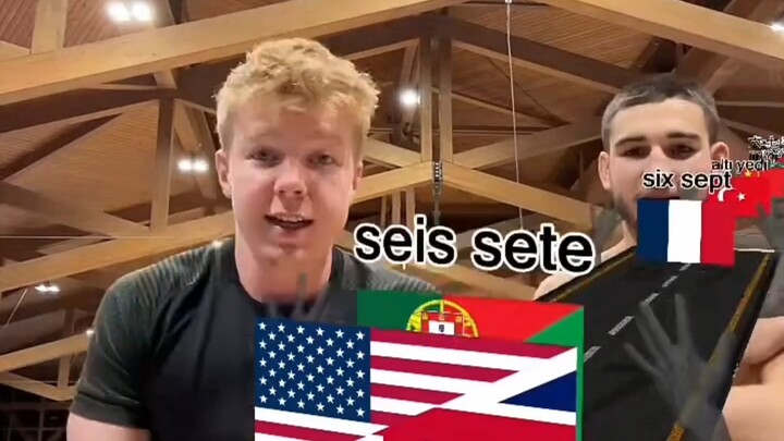 67 in different languages of the world