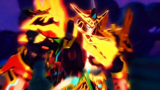 "Fruity Robo Force: Fruity Robo": "Fruity Robo said nothing, but just kept using the Supreme Hadouke
