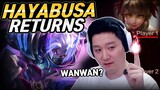 Enemy First pick Wanwan!? Gosu General brought back Hayabusa  | Mobile Legends