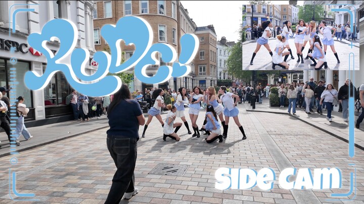 【HEARTS2HEARTS - Rude！】Versi Sudut Pandang Orang Awam｜Tarian Ulang Jalanan London
