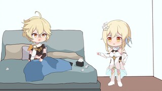 [Genshin Impact Animation]Brother, what did you hide in your quilt?