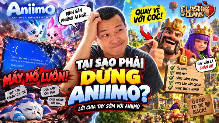 Định Săn Aniimo Ai Ngờ MÁY NỔ LUÔN  Lời Chia Tay Sớm Với Aniimo