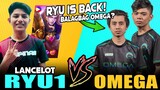 BALAGBAG MGA PRO!? RYU1 vs. OMEGA ESPORTS in RANK ~ Mobile Legends