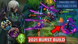 " 70 DAYS OF NO GUSION " | GUSION BEST BUILD FOR 2021 | MLBB | GUSION BUILD AND GAMEPLAY