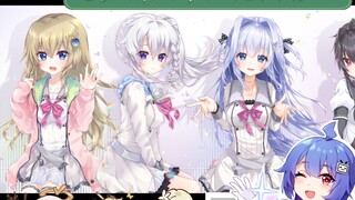 Empat protagonis wanita eksklusif untuk Hari Valentine Tiongkok berkumpul bersama (bukan asli oleh X