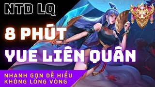 Yue Mùa 21 Liên Quân Mobile | Cách chơi combo, lên đồ, phù hiệu, bảng ngọc cho Yue mùa 21 đi mid NTD