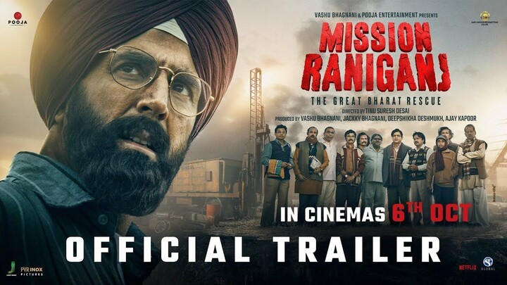Mission Raniganj Official Trailer  Akshay Kumar