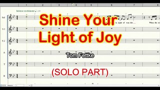 Shine Your Light of Joy Solo Part