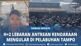 H+2 Lebaran Idul Adha 2024 Antrian Motor Padati Pelabuhan Tampo Muna Tujuan Torobulu Konsel Sultra