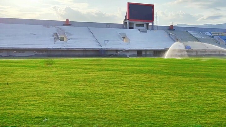 CAKEP‼️SINGLE SEAT MULAI TERPASANG, RUMPUT MENGHIJAU, UPDATE RENOVASI STADION GELORA BJ HABIBIE