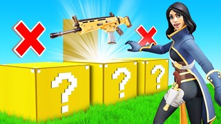 LUCKY BLOCKS for LOOT Minigame in Fortnite Creative!