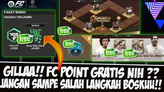 GILA! FC POINT GRATIS??! JANGAN SAMPAI SALAH LANGKAH DI EVENT CENTURIONS EA SPORT FC MOBILE PERKORO