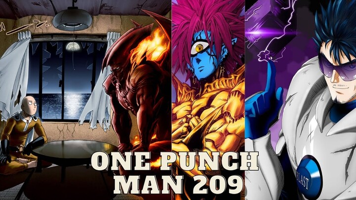 SE ACABO!!!!! BLAST, BOROS Y EL REY DE LAS BESTIAS SON ALIADOS / ONE PUNCH MAN 209