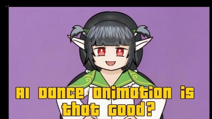 apakah bagus Ai dance untuk animasi jubah?