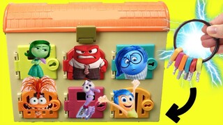 Inside Out 2 Movie Surprise Doors with Keys + DIY Crafts for Kids