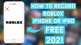 Record Roblox Gameplay - iPhone or iPad (Free) 2021