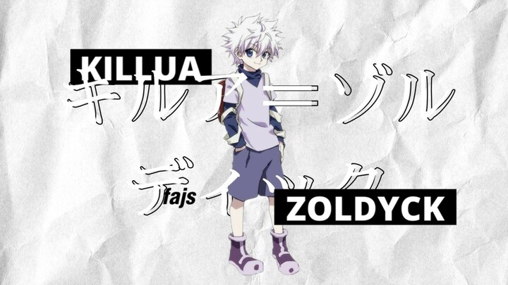 amv killua zoldyck - Hunter x Hunter edit