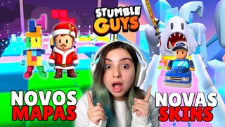 NOVOS MAPAS TETRIS e NOVO EMOTE ESPECIAL com NOVAS SKIN MR BEAST na NOVA UPDATE BETA do STUMBLE GUYS